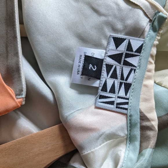 Dusen Dusen Jane Collar Maps dress Size 2 - Picture 8 of 12